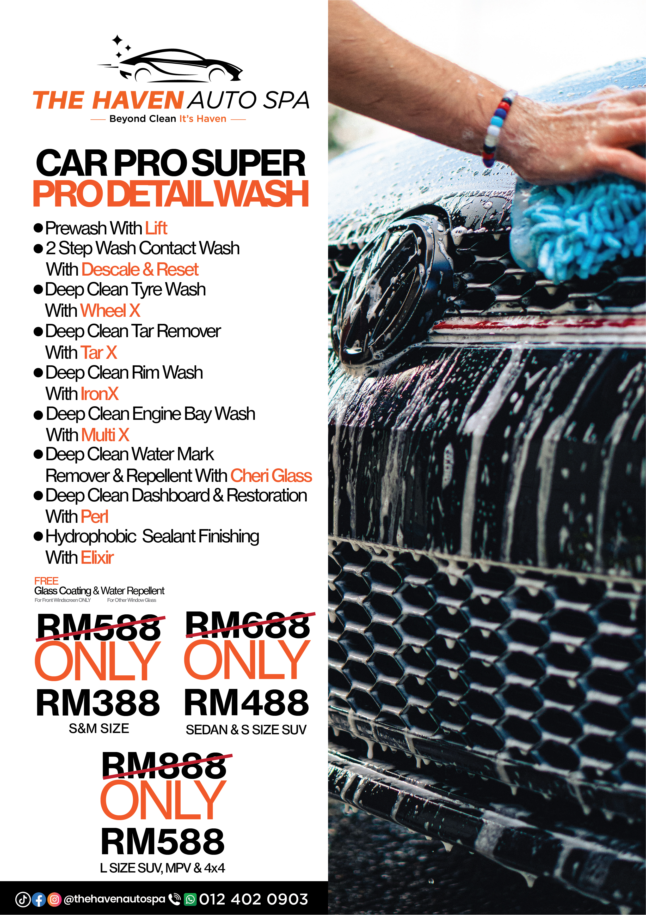 Car Pro Package Wash