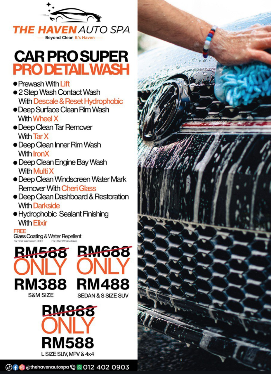 Car Pro Package Wash